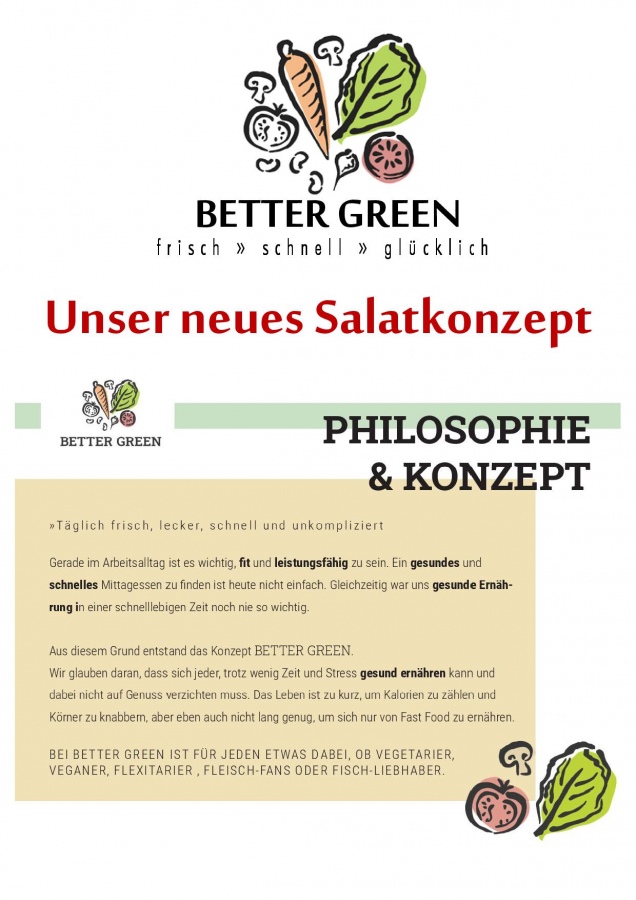 Better Green Info Schild